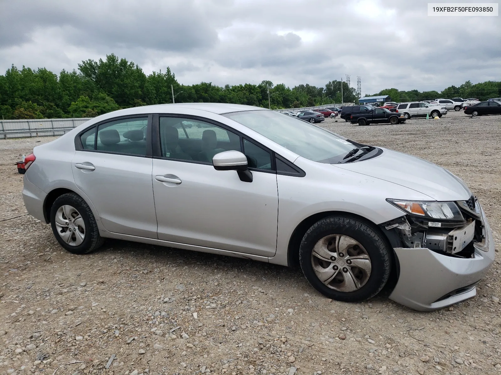 2015 Honda Civic Lx VIN: 19XFB2F50FE093850 Lot: 65068334