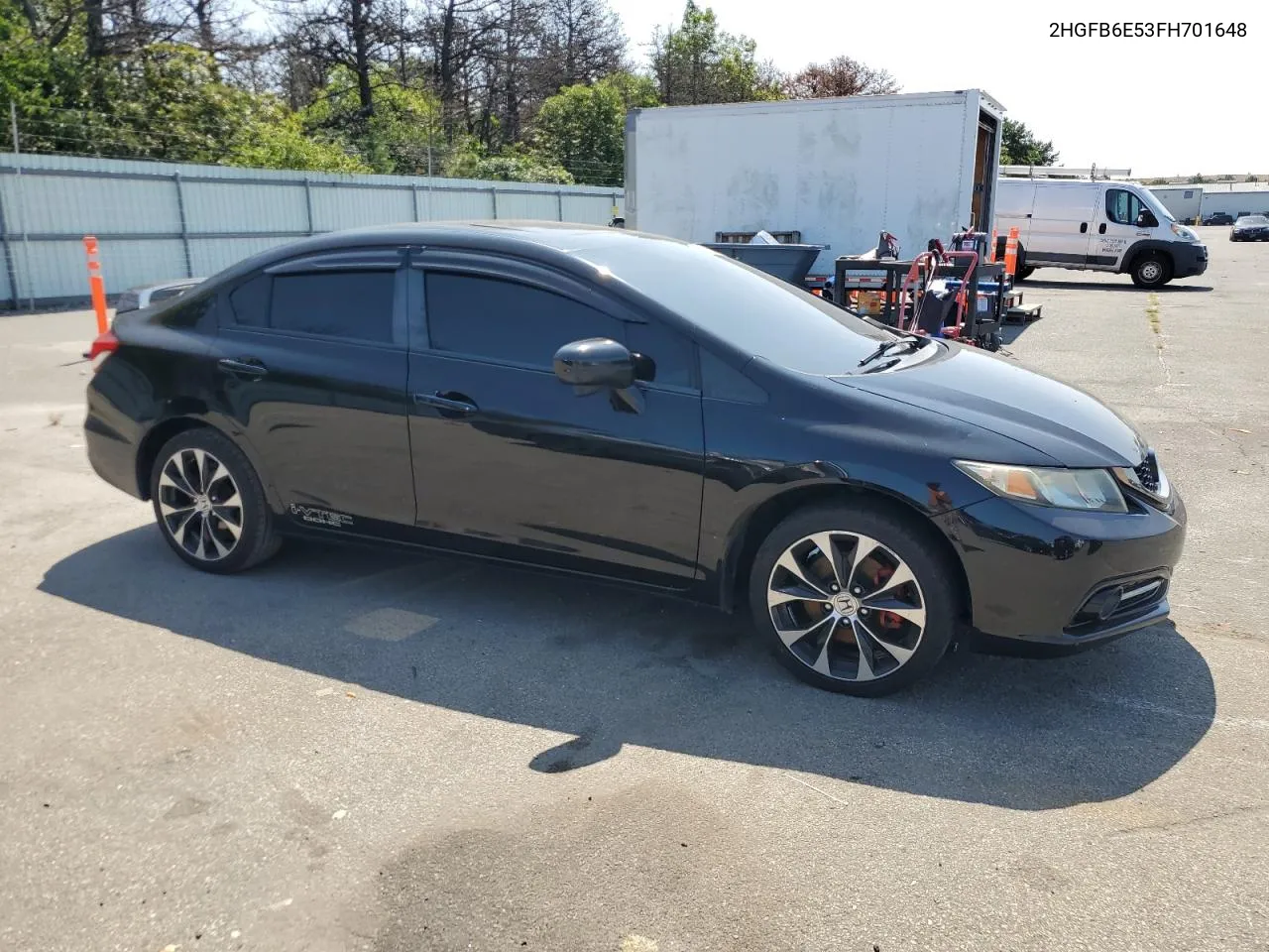 2015 Honda Civic Si VIN: 2HGFB6E53FH701648 Lot: 68798774