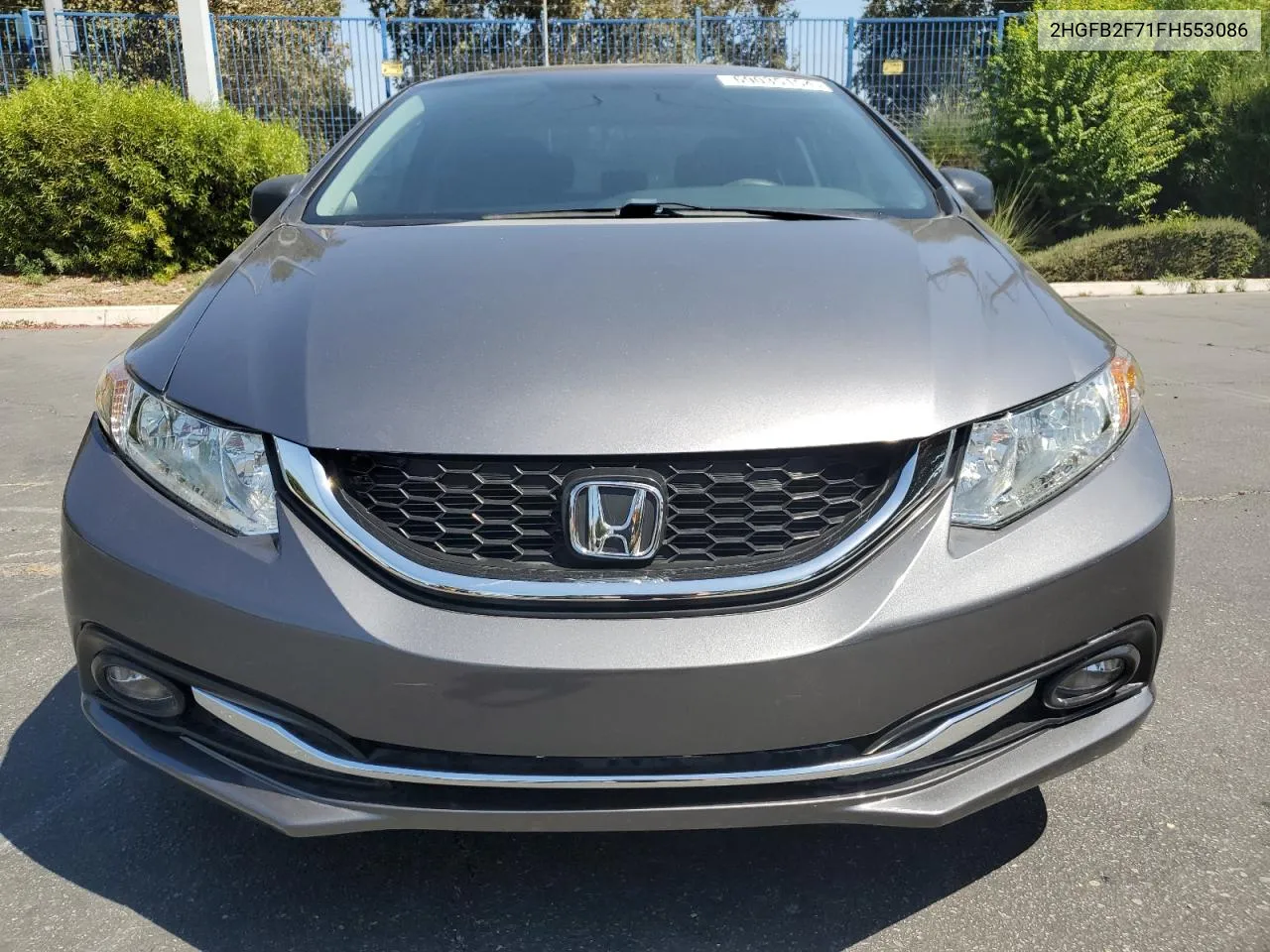 2015 Honda Civic Se VIN: 2HGFB2F71FH553086 Lot: 69035154