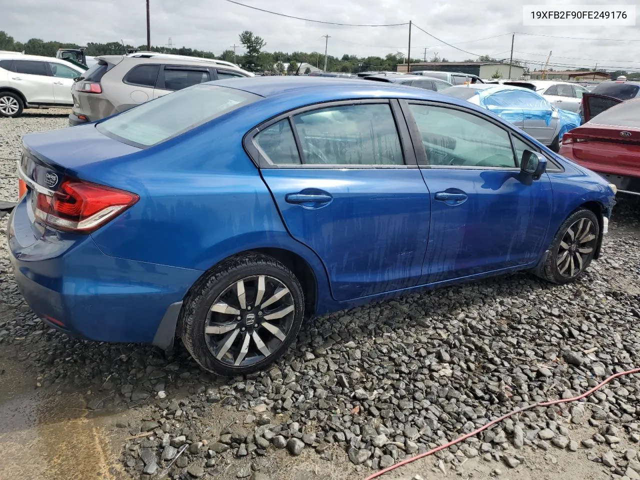 2015 Honda Civic Exl VIN: 19XFB2F90FE249176 Lot: 70257084