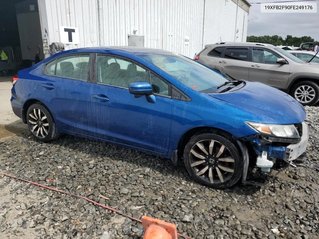 2015 Honda Civic Exl VIN: 19XFB2F90FE249176 Lot: 70257084