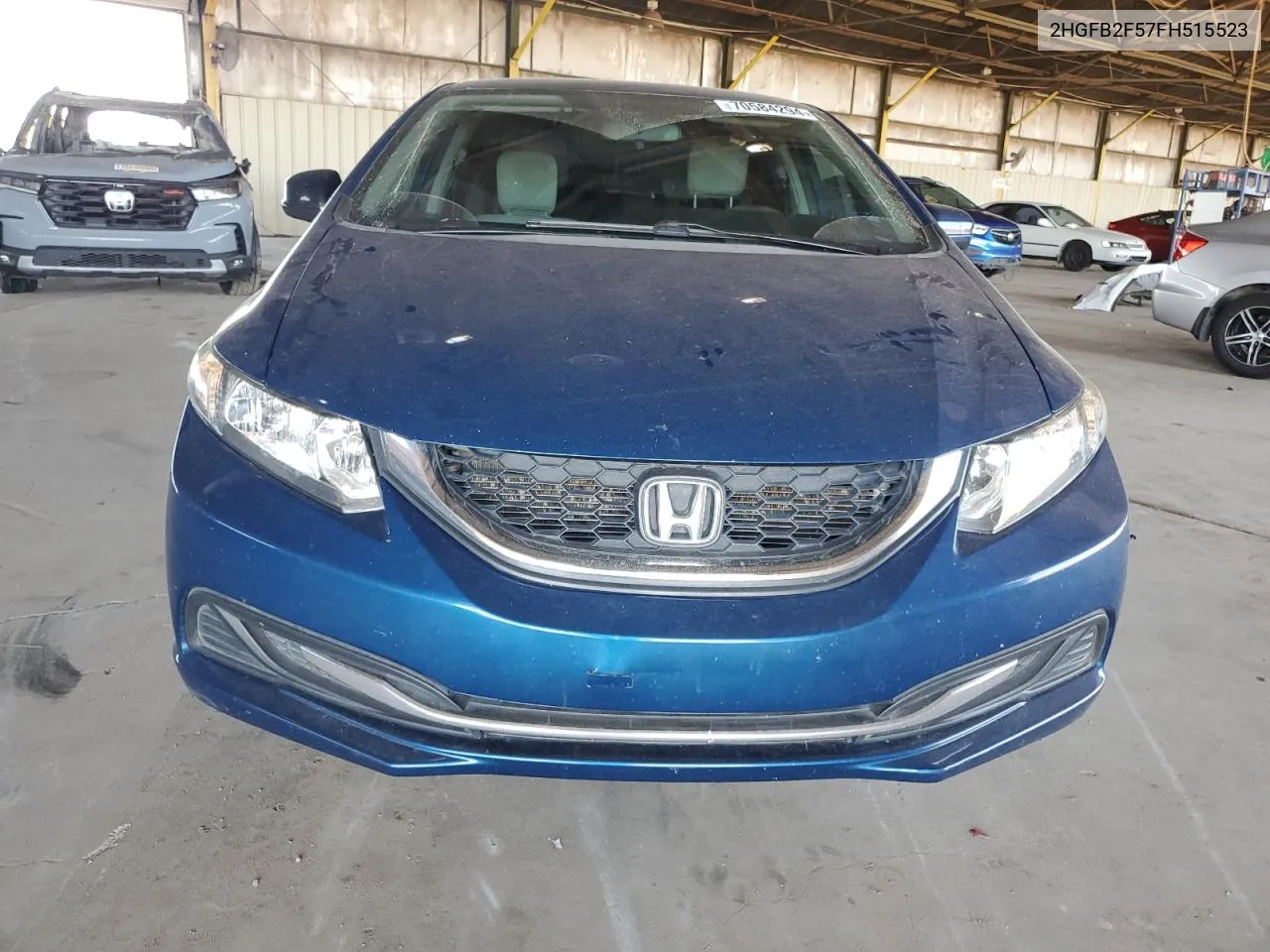 2015 Honda Civic Lx VIN: 2HGFB2F57FH515523 Lot: 70584294