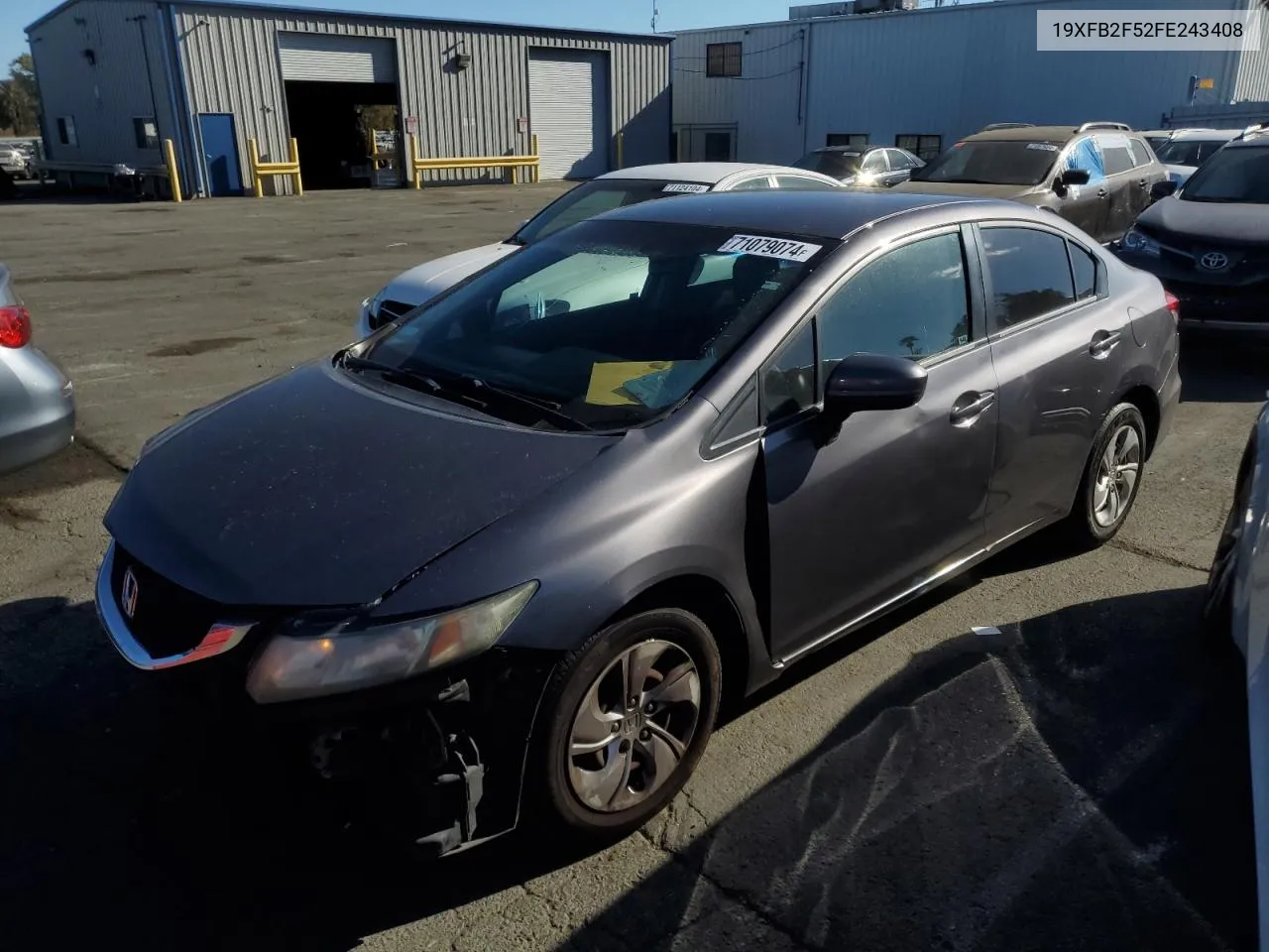 19XFB2F52FE243408 2015 Honda Civic Lx