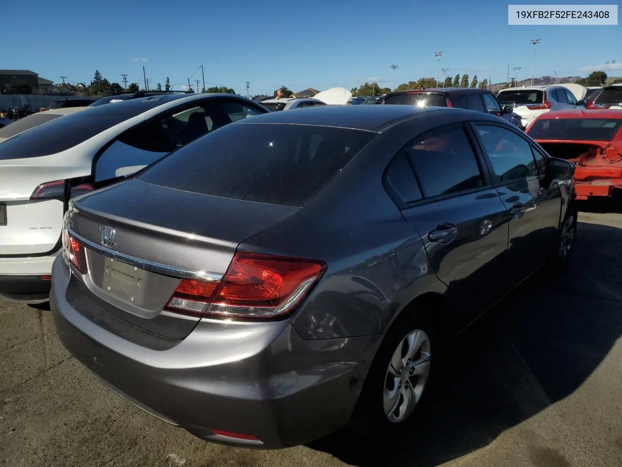 19XFB2F52FE243408 2015 Honda Civic Lx