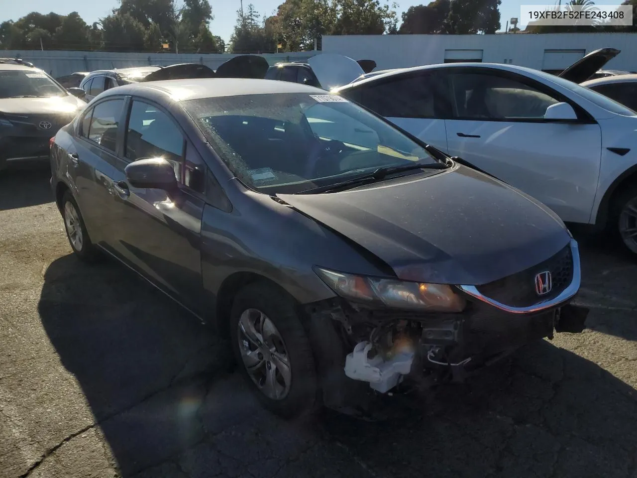 19XFB2F52FE243408 2015 Honda Civic Lx