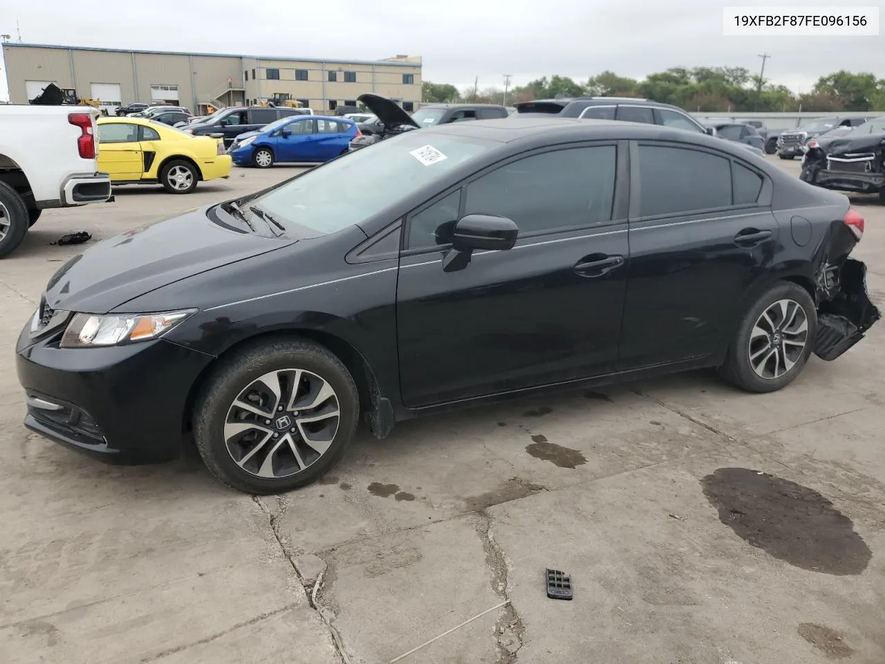 2015 Honda Civic Ex VIN: 19XFB2F87FE096156 Lot: 71416784