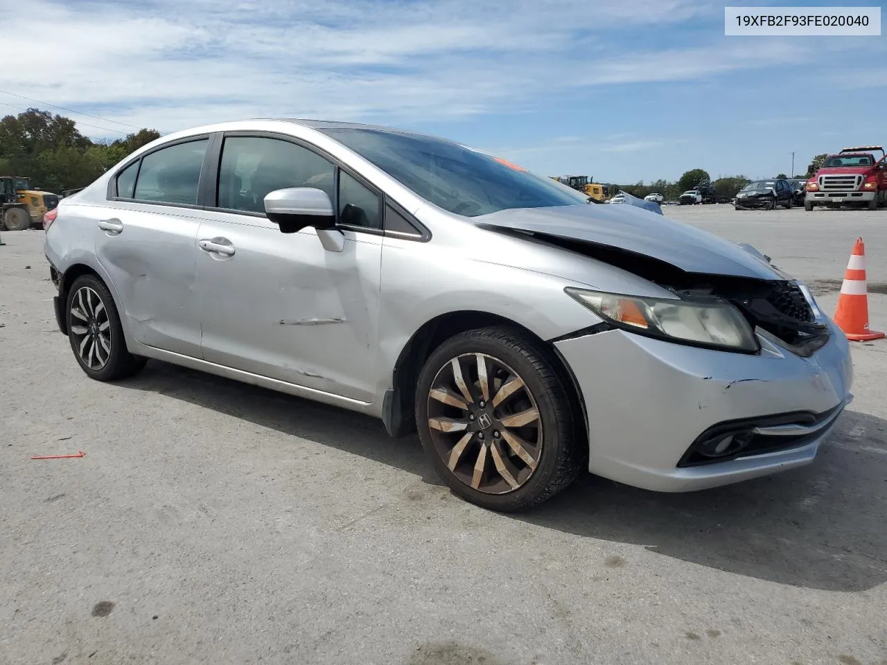 2015 Honda Civic Exl VIN: 19XFB2F93FE020040 Lot: 71709114