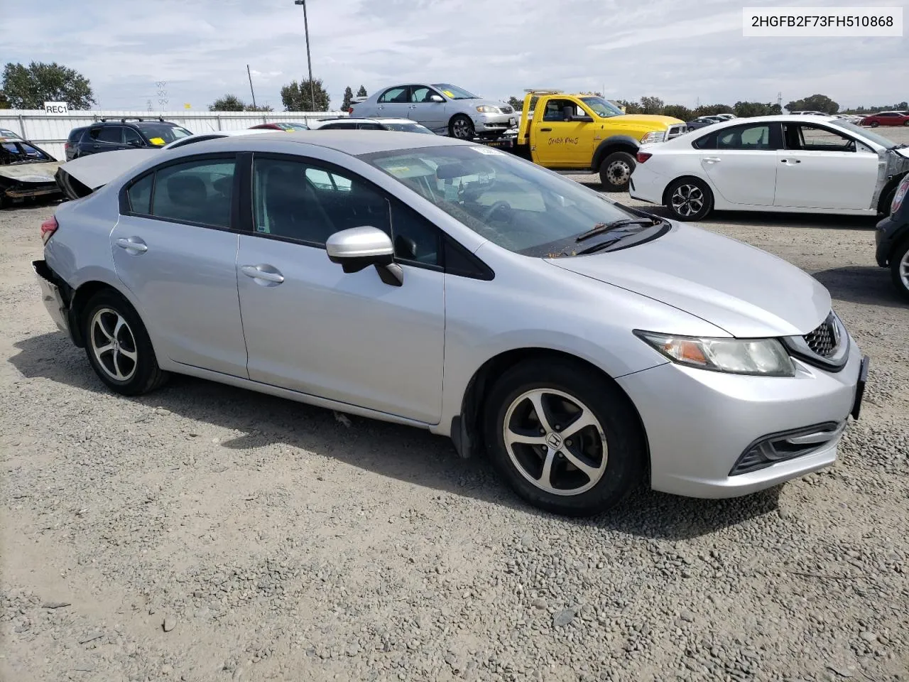 2HGFB2F73FH510868 2015 Honda Civic Se