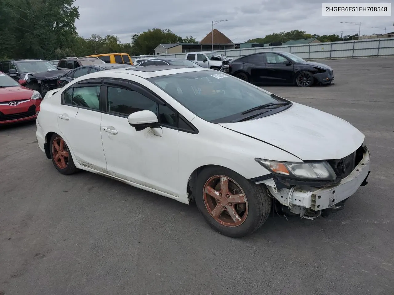 2HGFB6E51FH708548 2015 Honda Civic Si