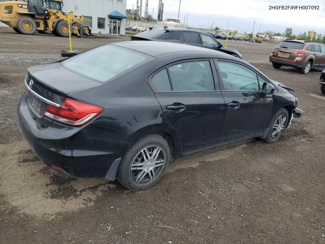 2HGFB2F49FH007092 2015 Honda Civic Lx