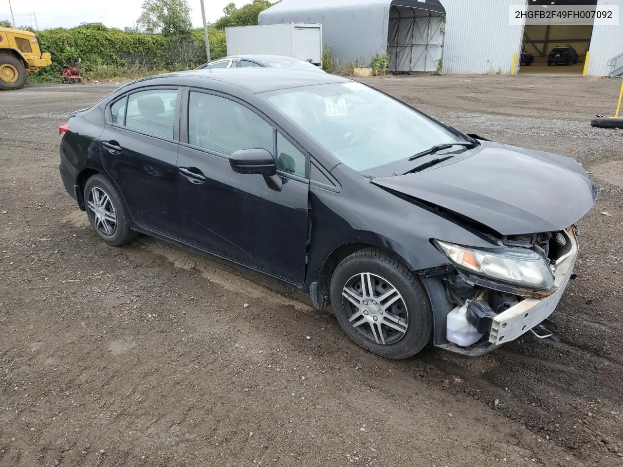 2HGFB2F49FH007092 2015 Honda Civic Lx