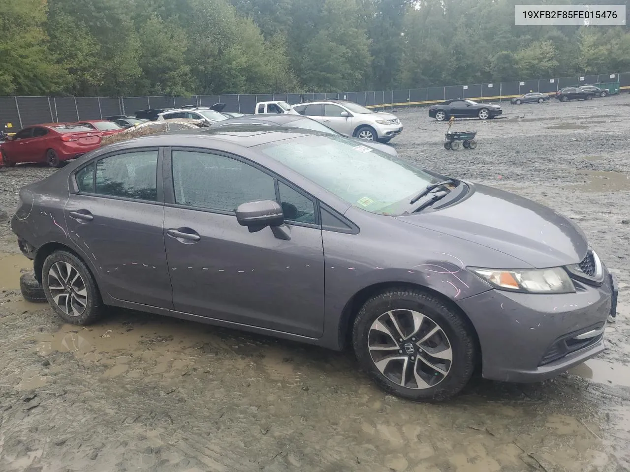 2015 Honda Civic Ex VIN: 19XFB2F85FE015476 Lot: 72747084