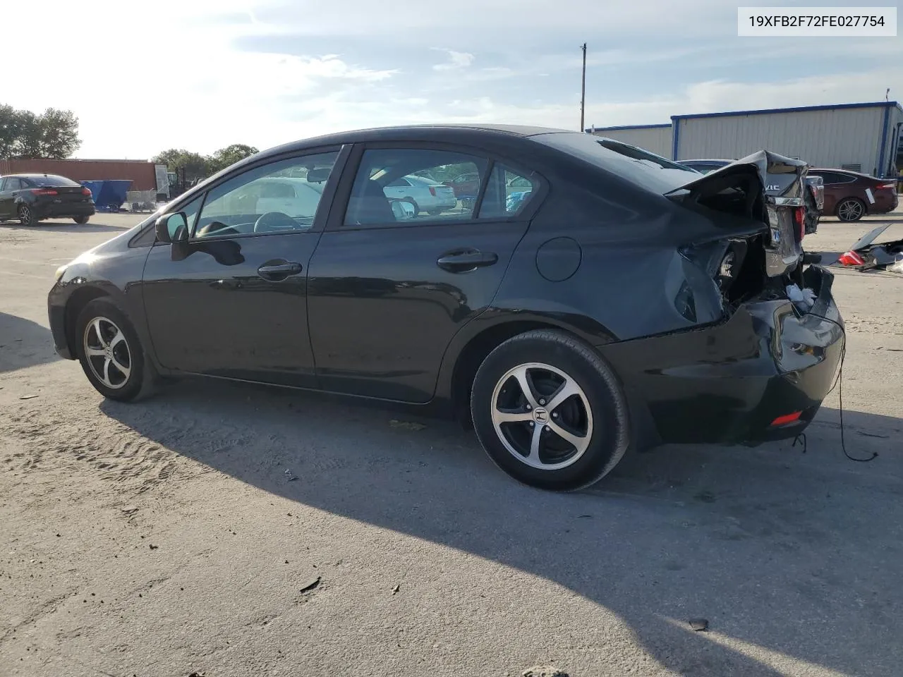 2015 Honda Civic Se VIN: 19XFB2F72FE027754 Lot: 72748764