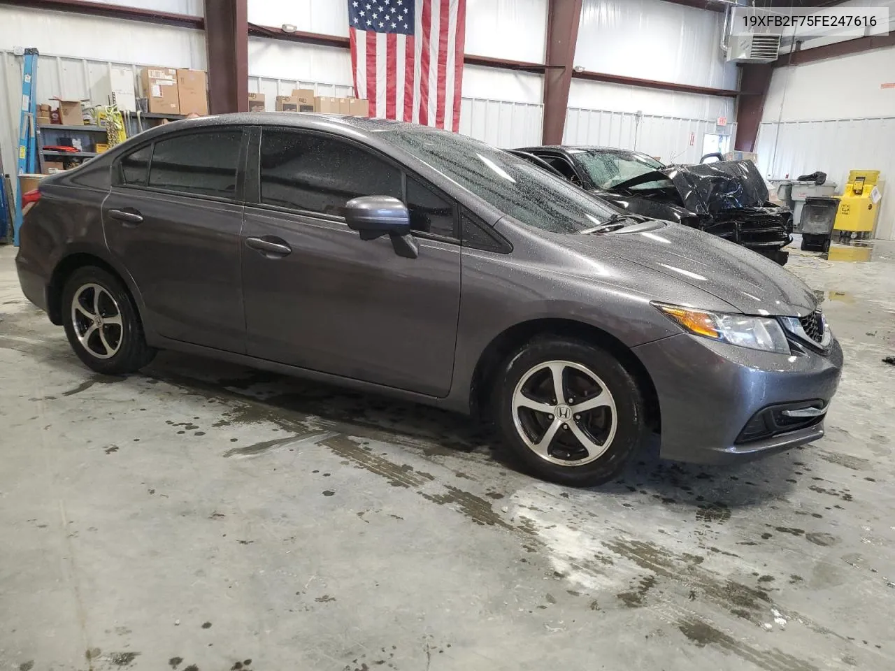 2015 Honda Civic Se VIN: 19XFB2F75FE247616 Lot: 73346764