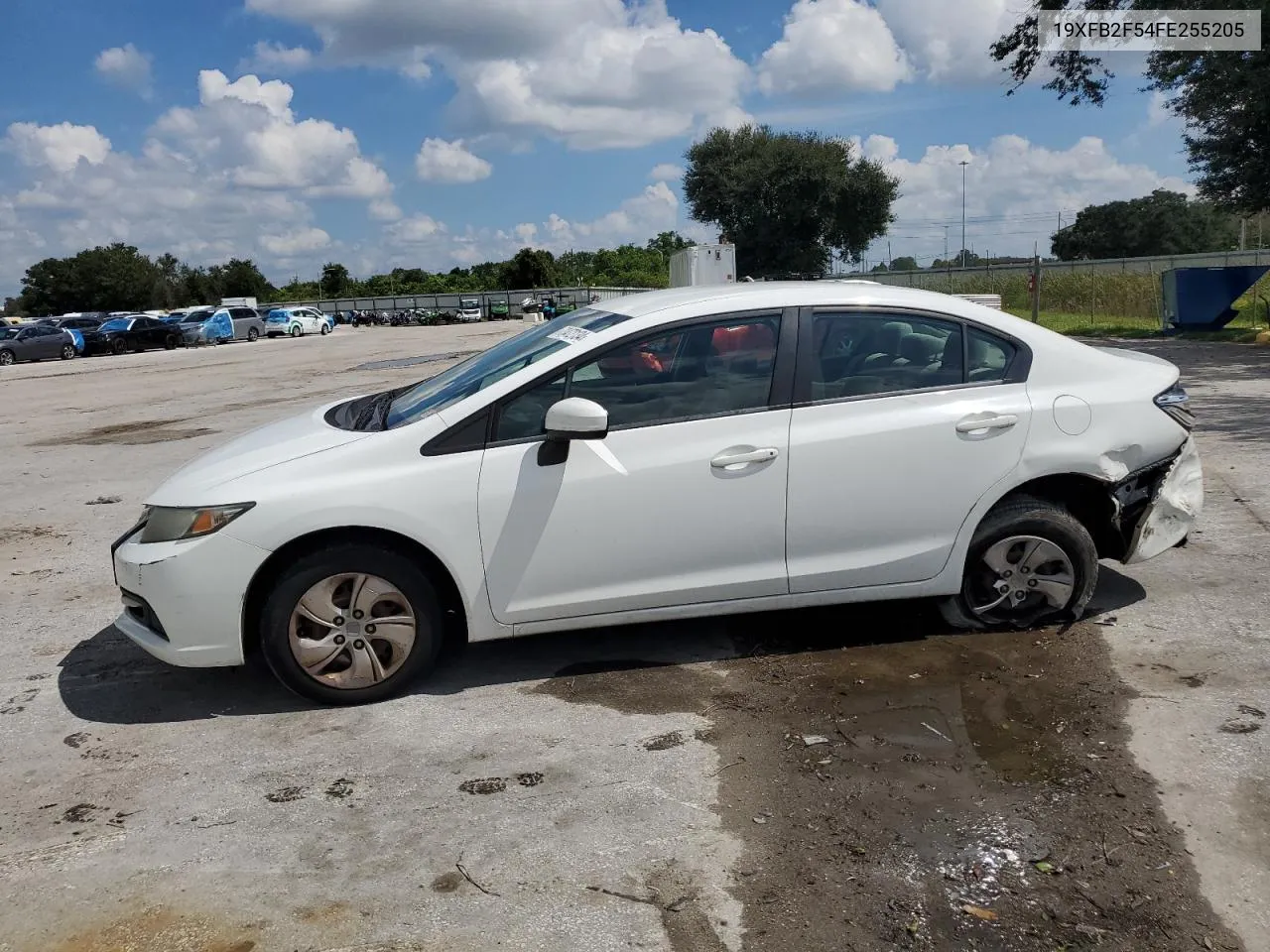 2015 Honda Civic Lx VIN: 19XFB2F54FE255205 Lot: 73472134