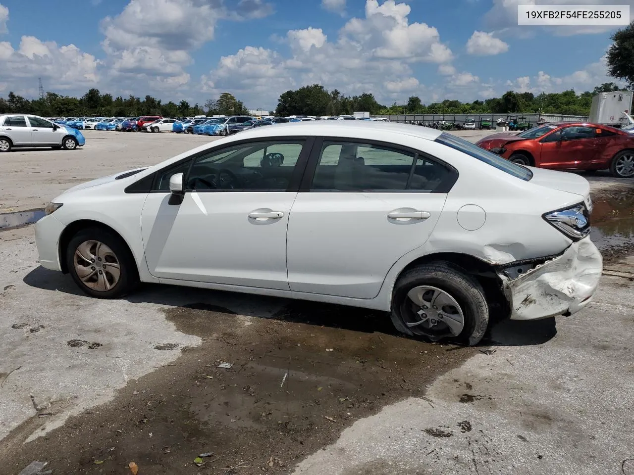 2015 Honda Civic Lx VIN: 19XFB2F54FE255205 Lot: 73472134