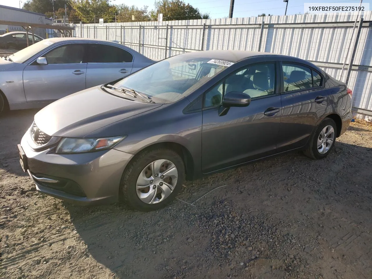 2015 Honda Civic Lx VIN: 19XFB2F50FE275192 Lot: 74269924