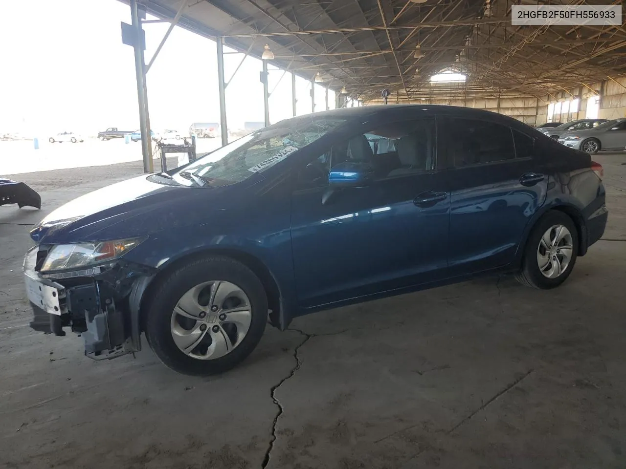 2015 Honda Civic Lx VIN: 2HGFB2F50FH556933 Lot: 74385394