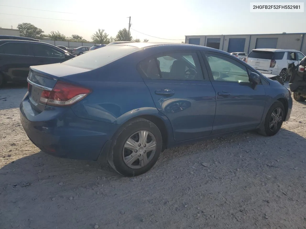 2HGFB2F52FH552981 2015 Honda Civic Lx