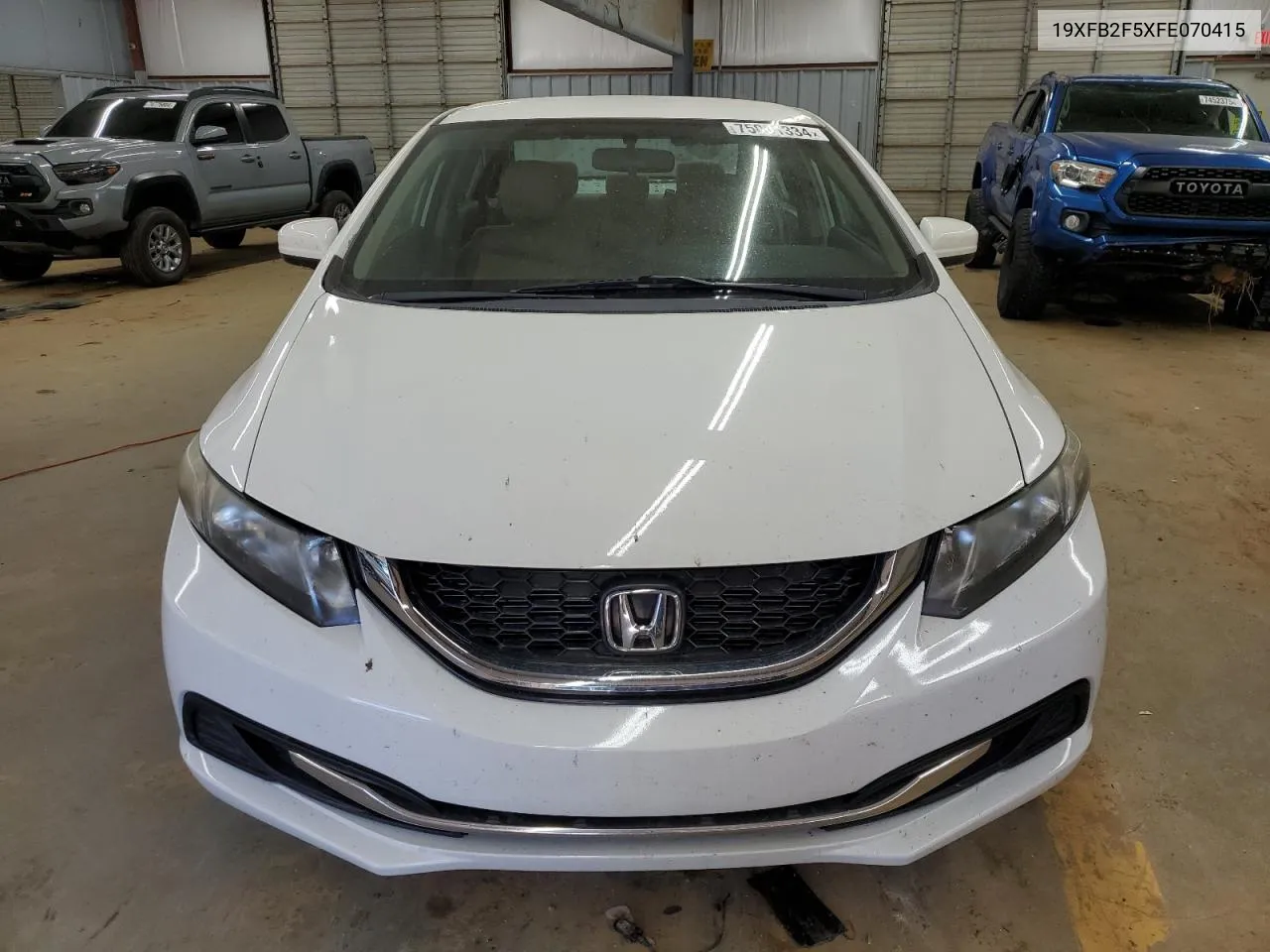 2015 Honda Civic Lx VIN: 19XFB2F5XFE070415 Lot: 75001334