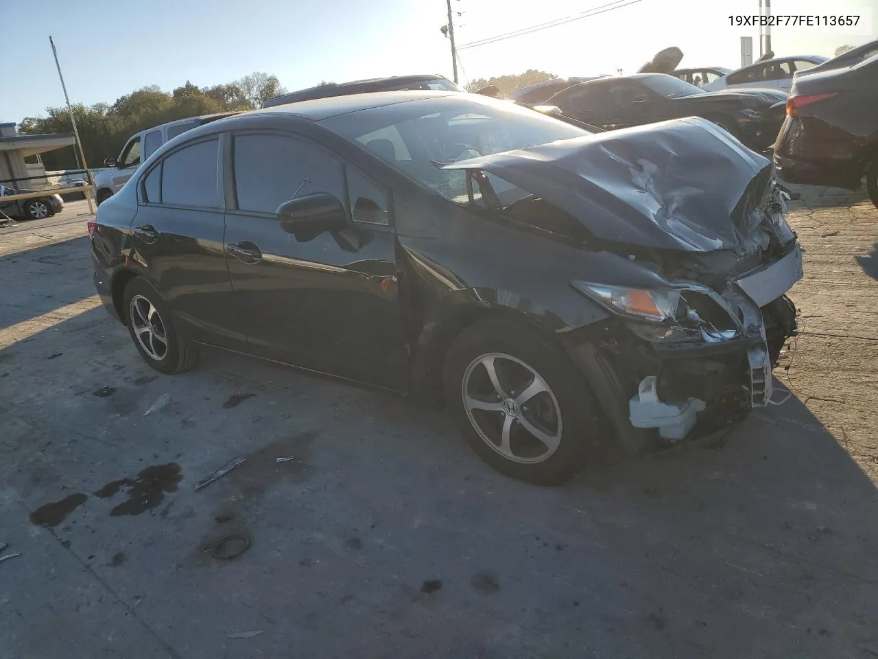 19XFB2F77FE113657 2015 Honda Civic Se