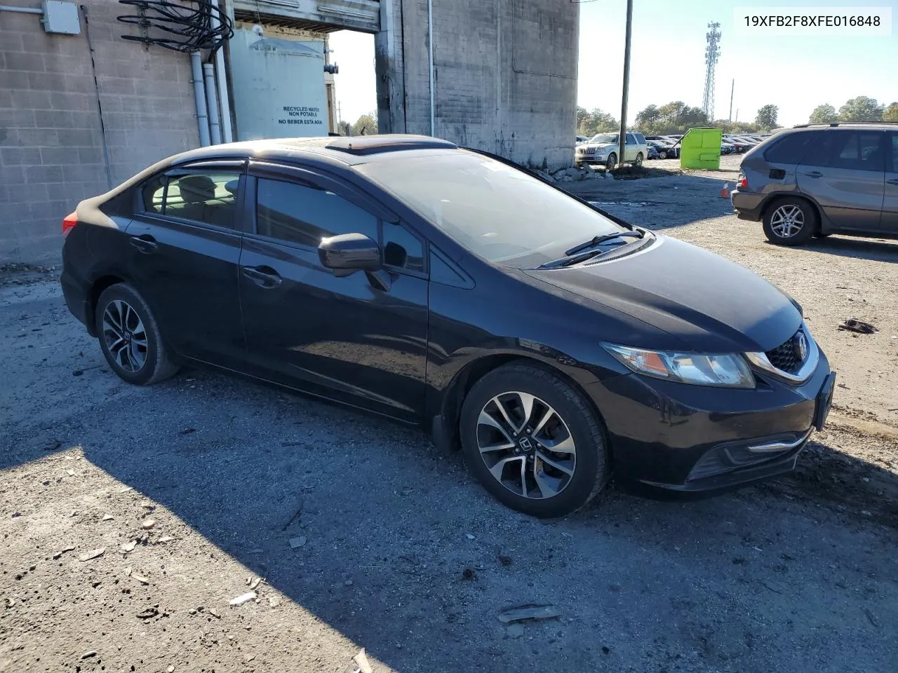 19XFB2F8XFE016848 2015 Honda Civic Ex