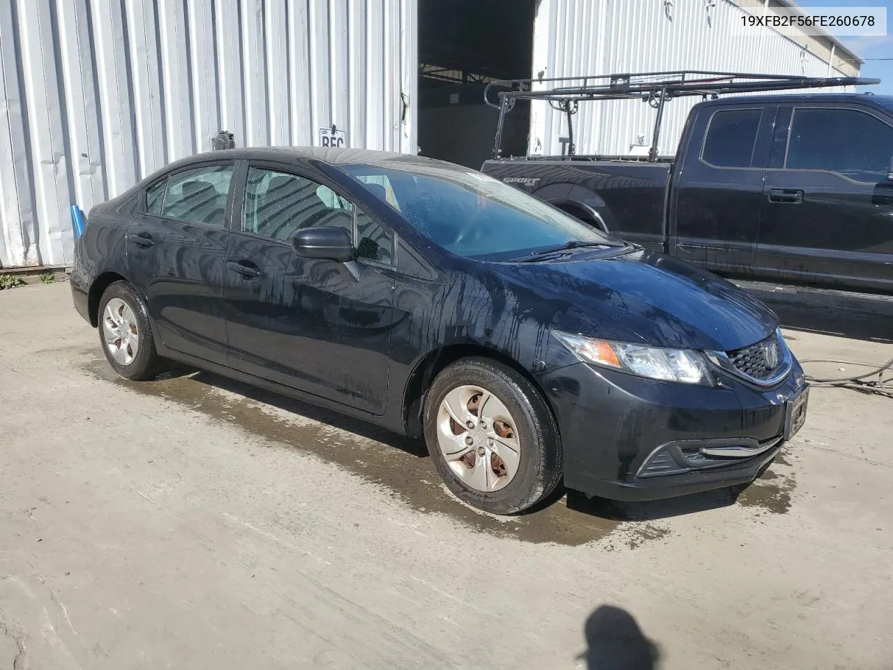 2015 Honda Civic Lx VIN: 19XFB2F56FE260678 Lot: 75813374