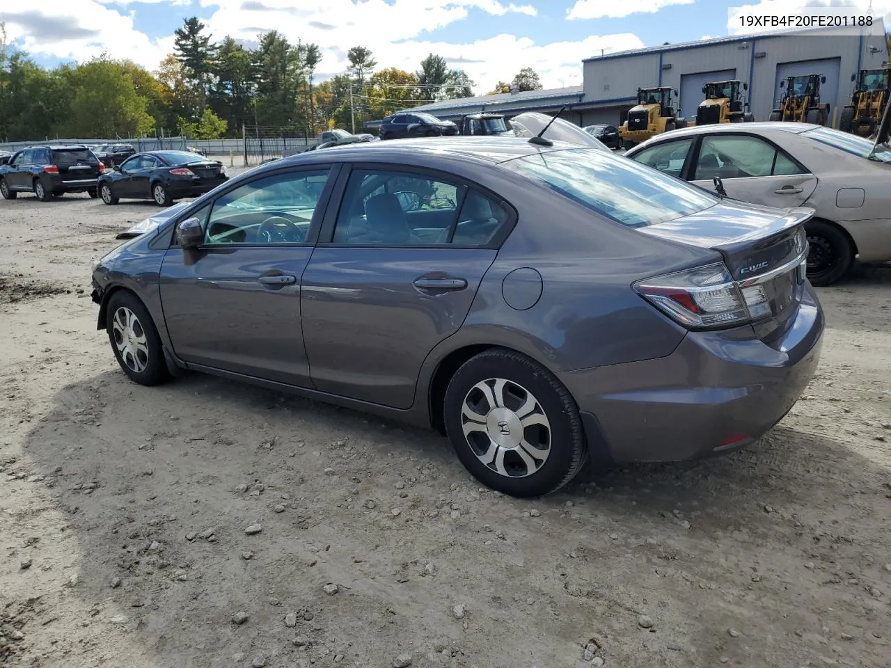 2015 Honda Civic Hybrid VIN: 19XFB4F20FE201188 Lot: 76100364