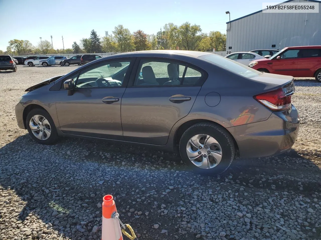 2015 Honda Civic Lx VIN: 19XFB2F58FE055248 Lot: 76142724