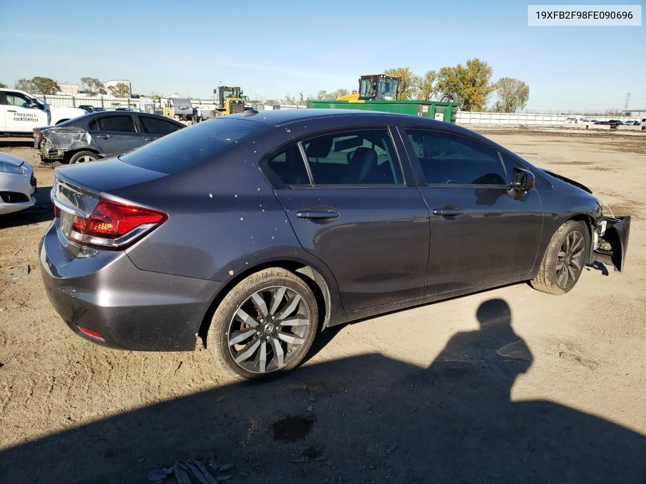 19XFB2F98FE090696 2015 Honda Civic Exl