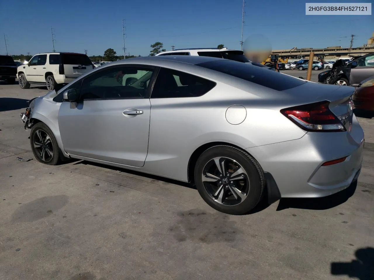 2015 Honda Civic Ex VIN: 2HGFG3B84FH527121 Lot: 76455234