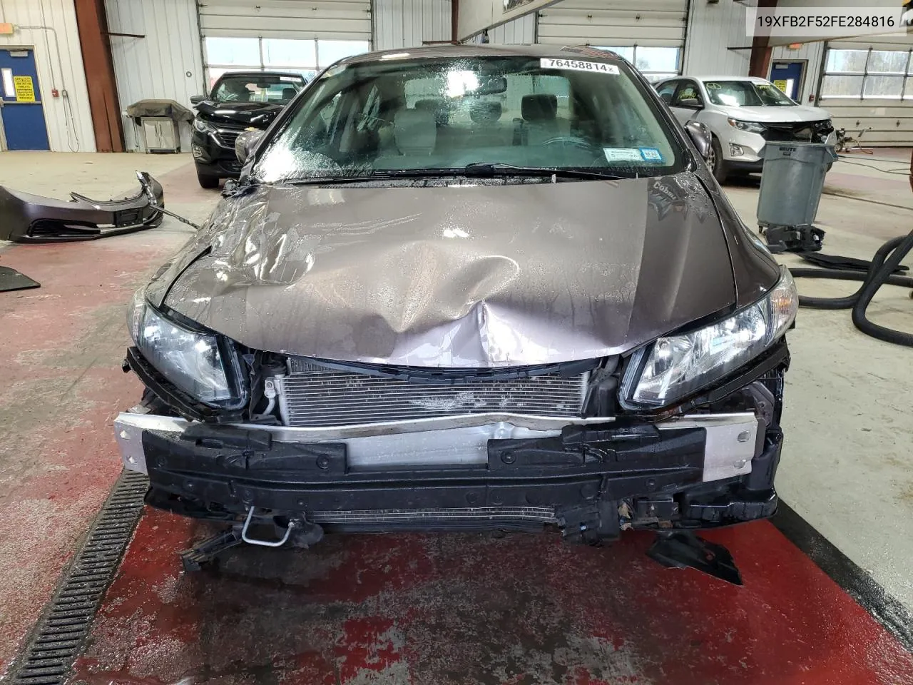 2015 Honda Civic Lx VIN: 19XFB2F52FE284816 Lot: 76458814