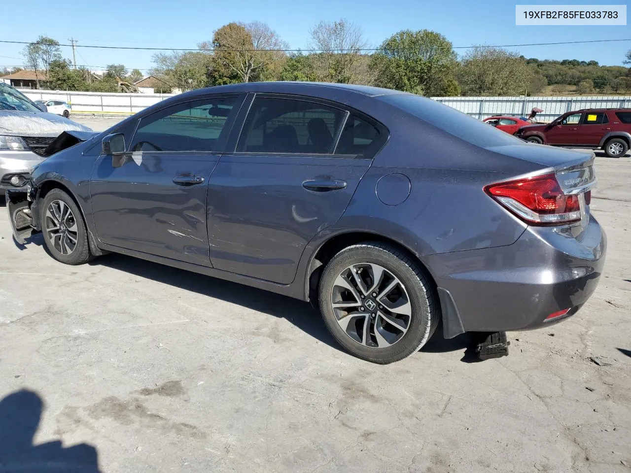 2015 Honda Civic Ex VIN: 19XFB2F85FE033783 Lot: 76512884