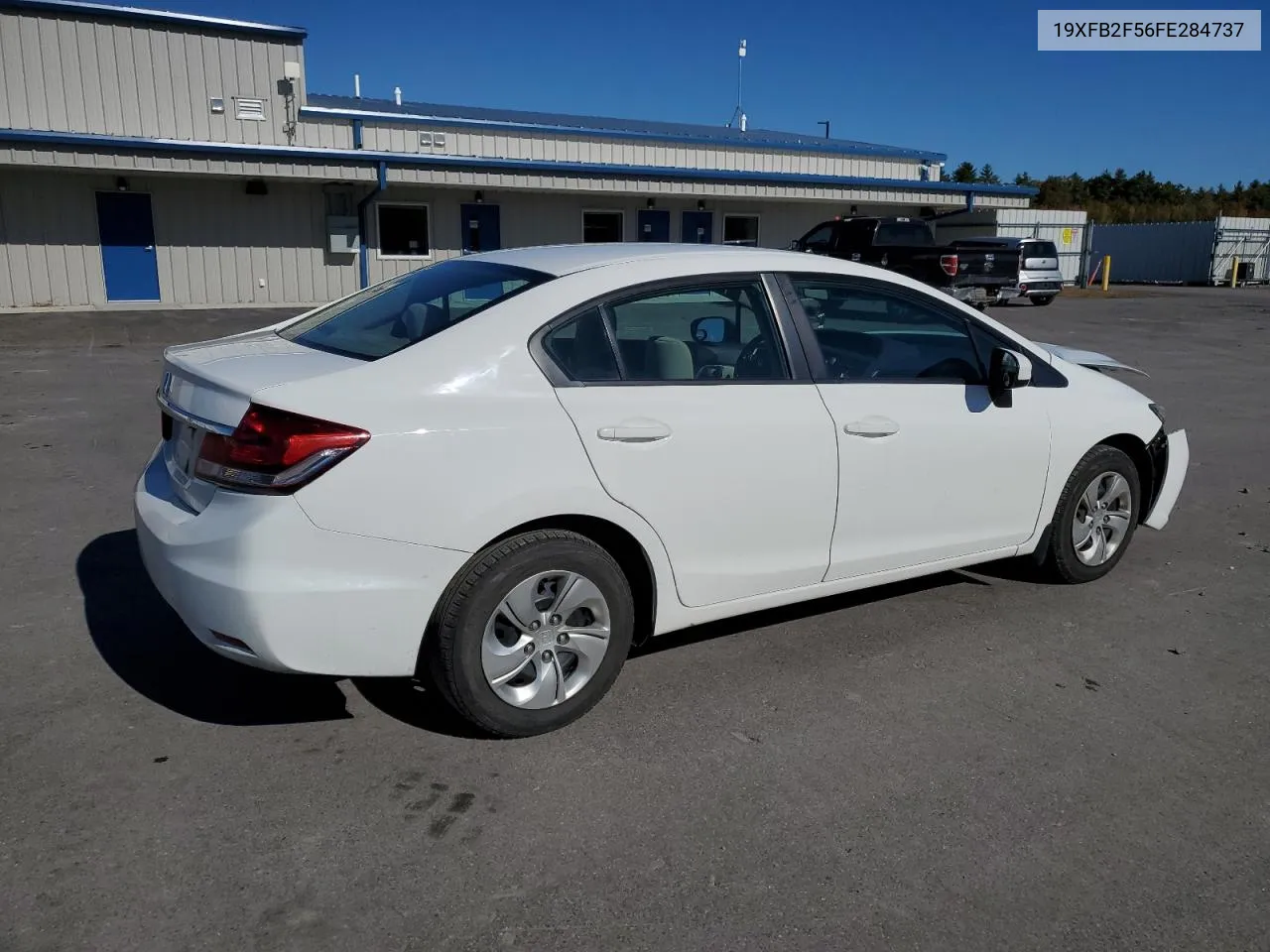 2015 Honda Civic Lx VIN: 19XFB2F56FE284737 Lot: 76550004