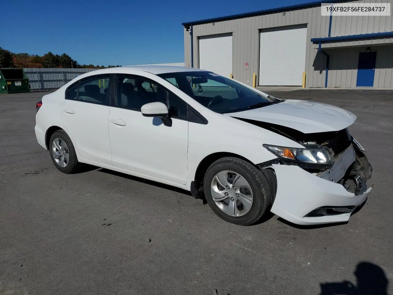 2015 Honda Civic Lx VIN: 19XFB2F56FE284737 Lot: 76550004