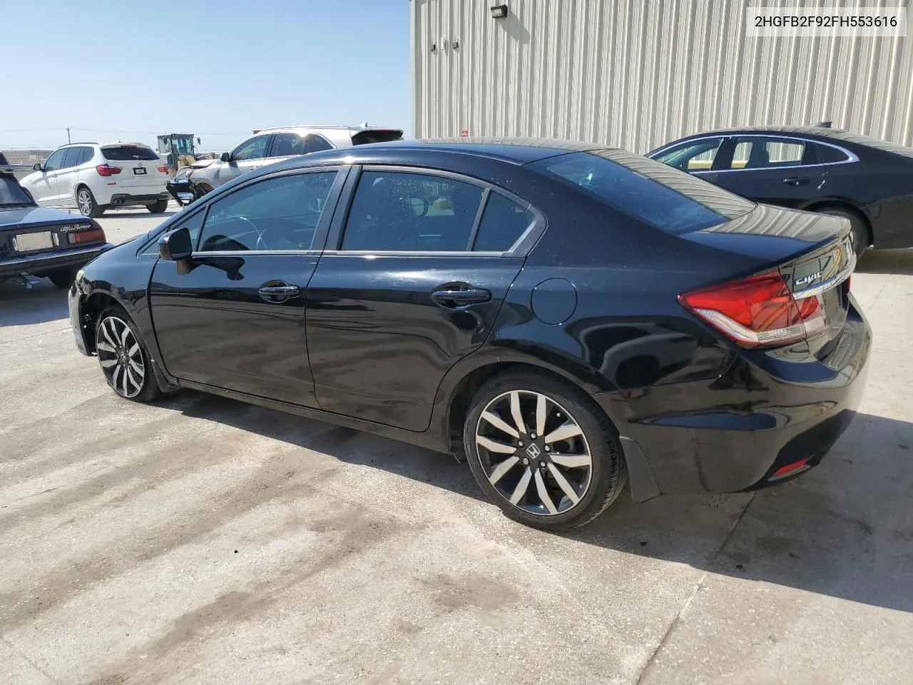 2015 Honda Civic Exl VIN: 2HGFB2F92FH553616 Lot: 76582404