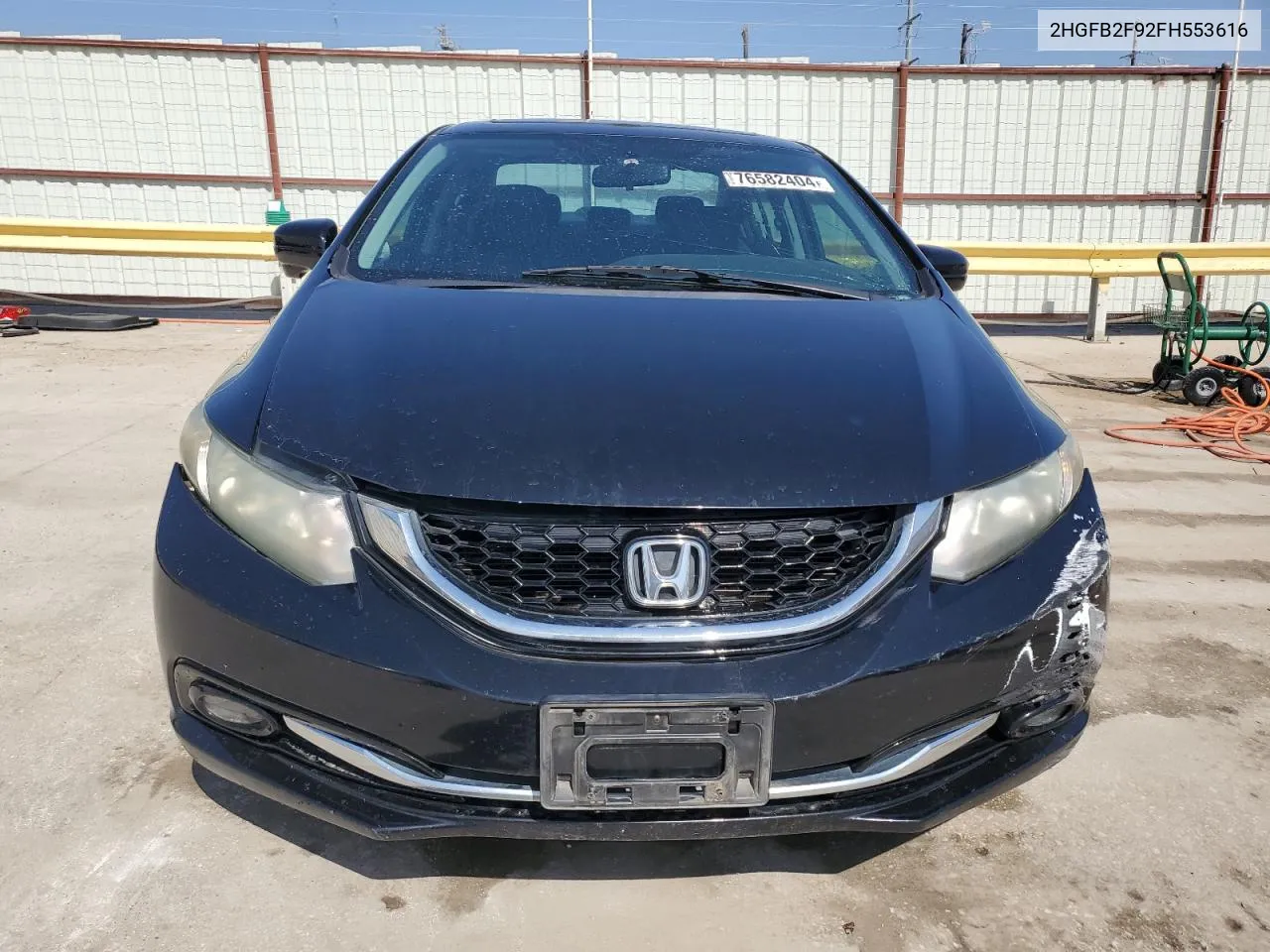 2015 Honda Civic Exl VIN: 2HGFB2F92FH553616 Lot: 76582404