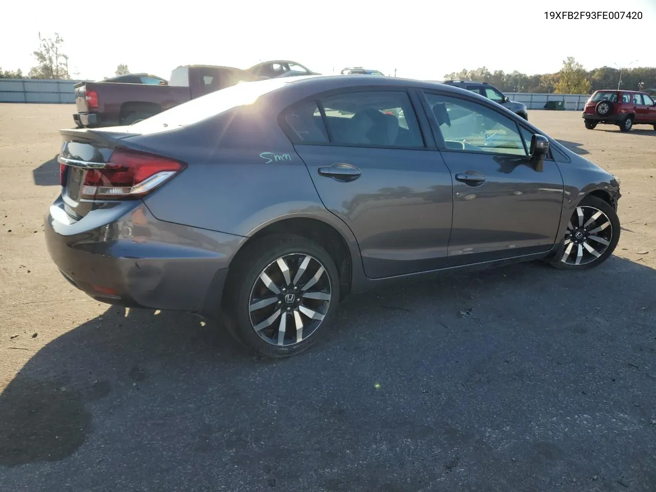 19XFB2F93FE007420 2015 Honda Civic Exl