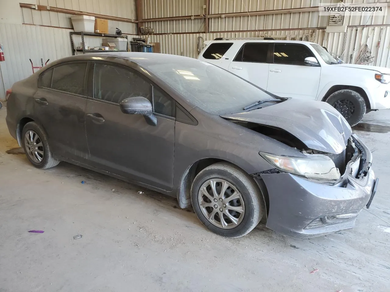 2015 Honda Civic Lx VIN: 19XFB2F52FE022374 Lot: 76628994