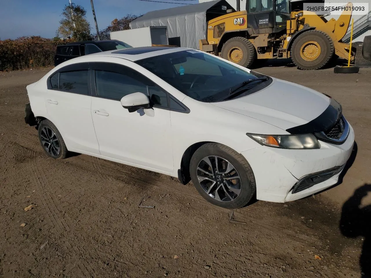 2015 Honda Civic Lx VIN: 2HGFB2F54FH019093 Lot: 77010064