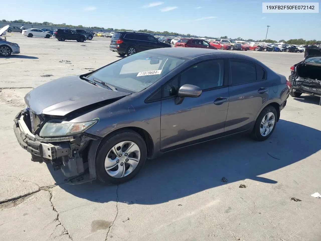 19XFB2F50FE072142 2015 Honda Civic Lx