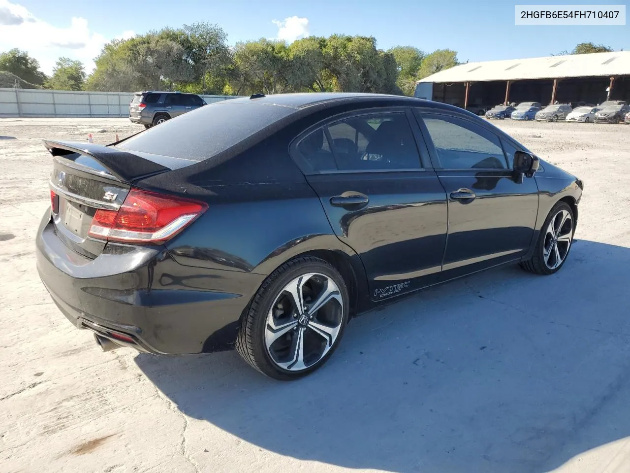 2015 Honda Civic Si VIN: 2HGFB6E54FH710407 Lot: 77194404