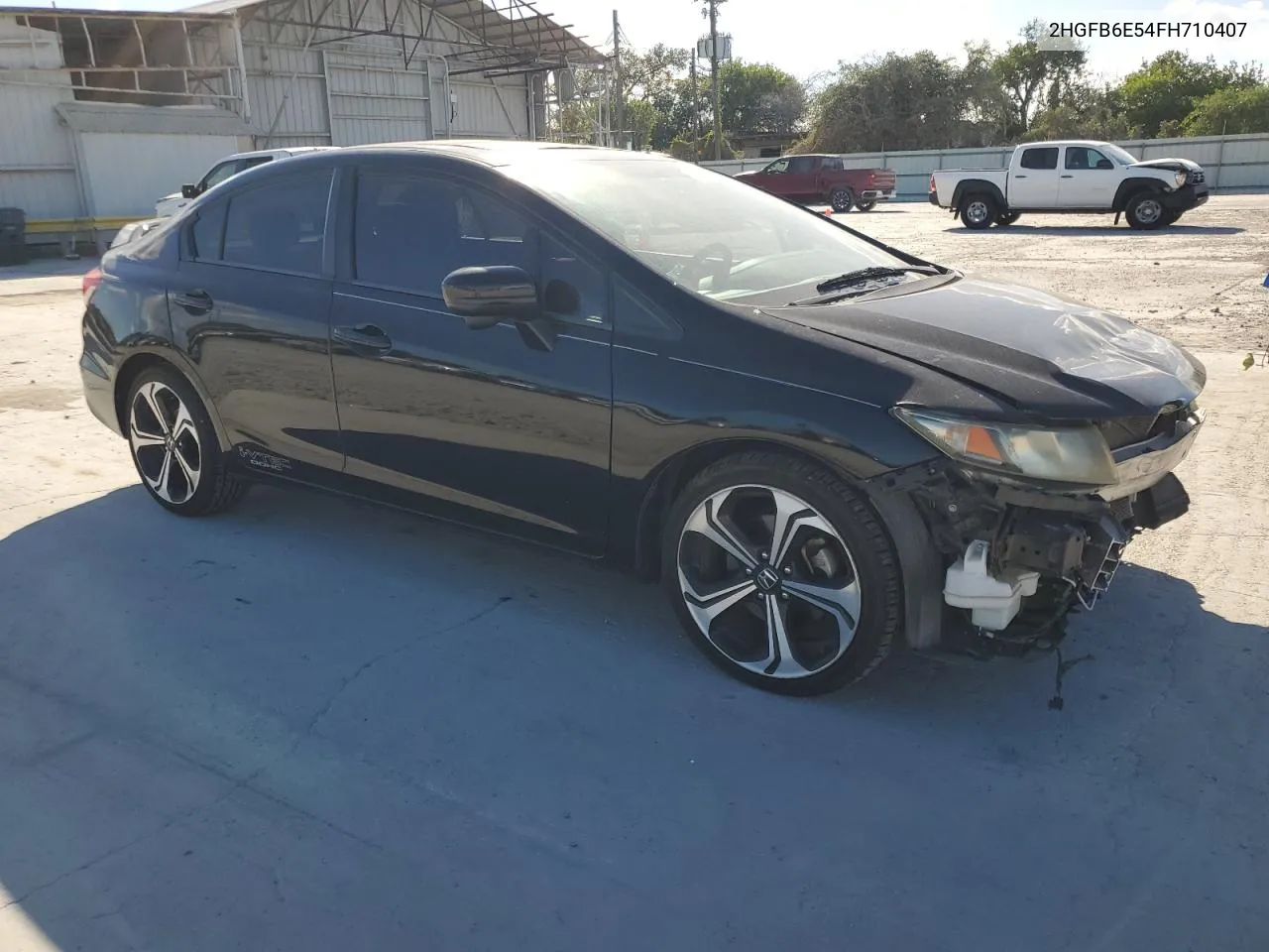 2015 Honda Civic Si VIN: 2HGFB6E54FH710407 Lot: 77194404