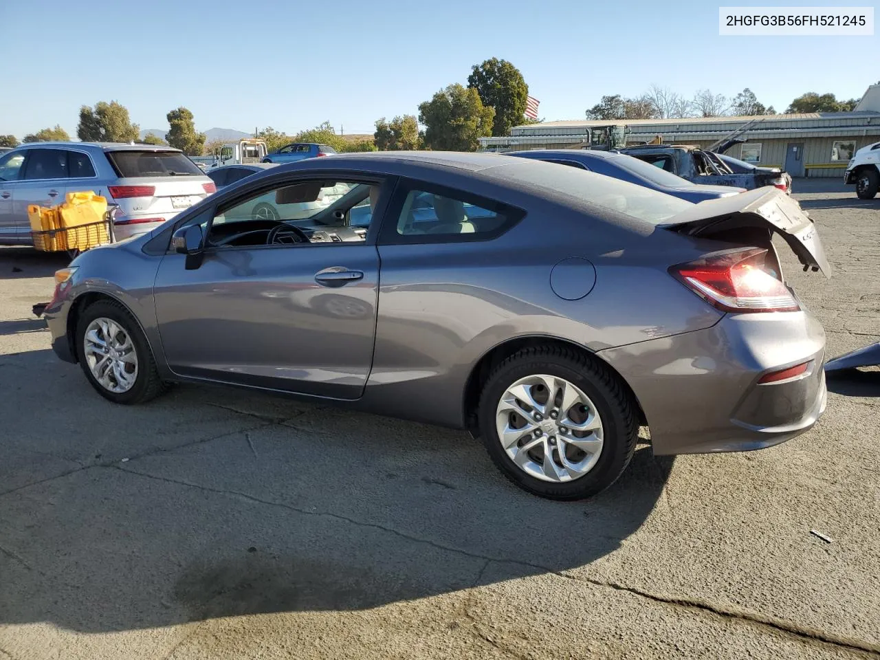 2015 Honda Civic Lx VIN: 2HGFG3B56FH521245 Lot: 77223124