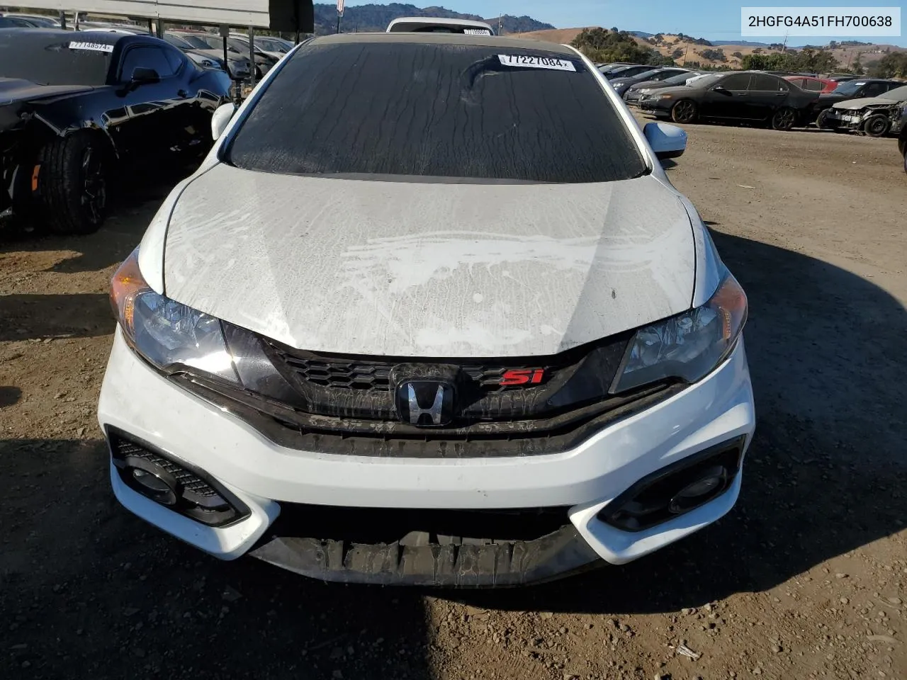 2HGFG4A51FH700638 2015 Honda Civic Si