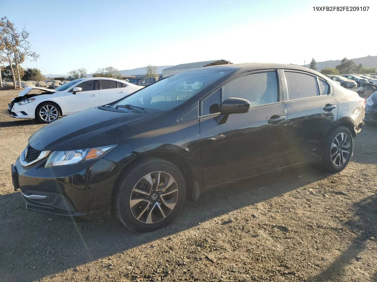 2015 Honda Civic Ex VIN: 19XFB2F82FE209107 Lot: 77360434