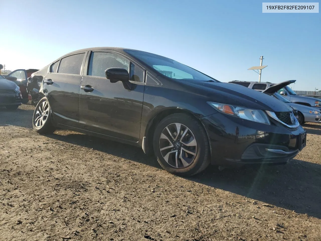 2015 Honda Civic Ex VIN: 19XFB2F82FE209107 Lot: 77360434