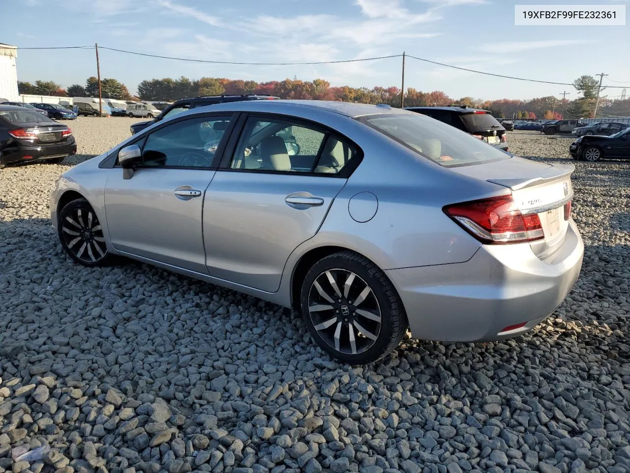 2015 Honda Civic Exl VIN: 19XFB2F99FE232361 Lot: 77547654