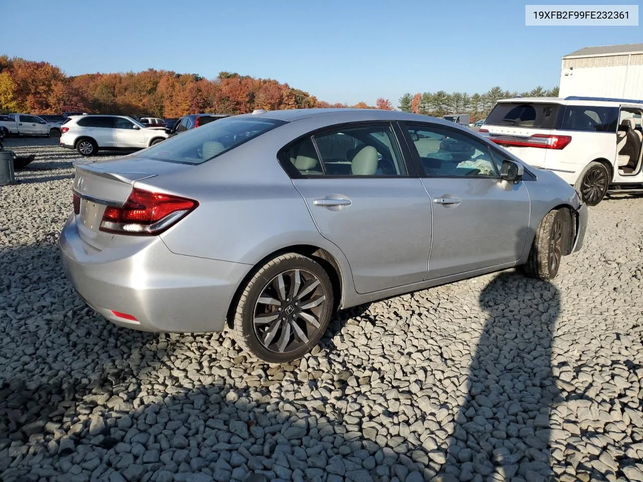 2015 Honda Civic Exl VIN: 19XFB2F99FE232361 Lot: 77547654