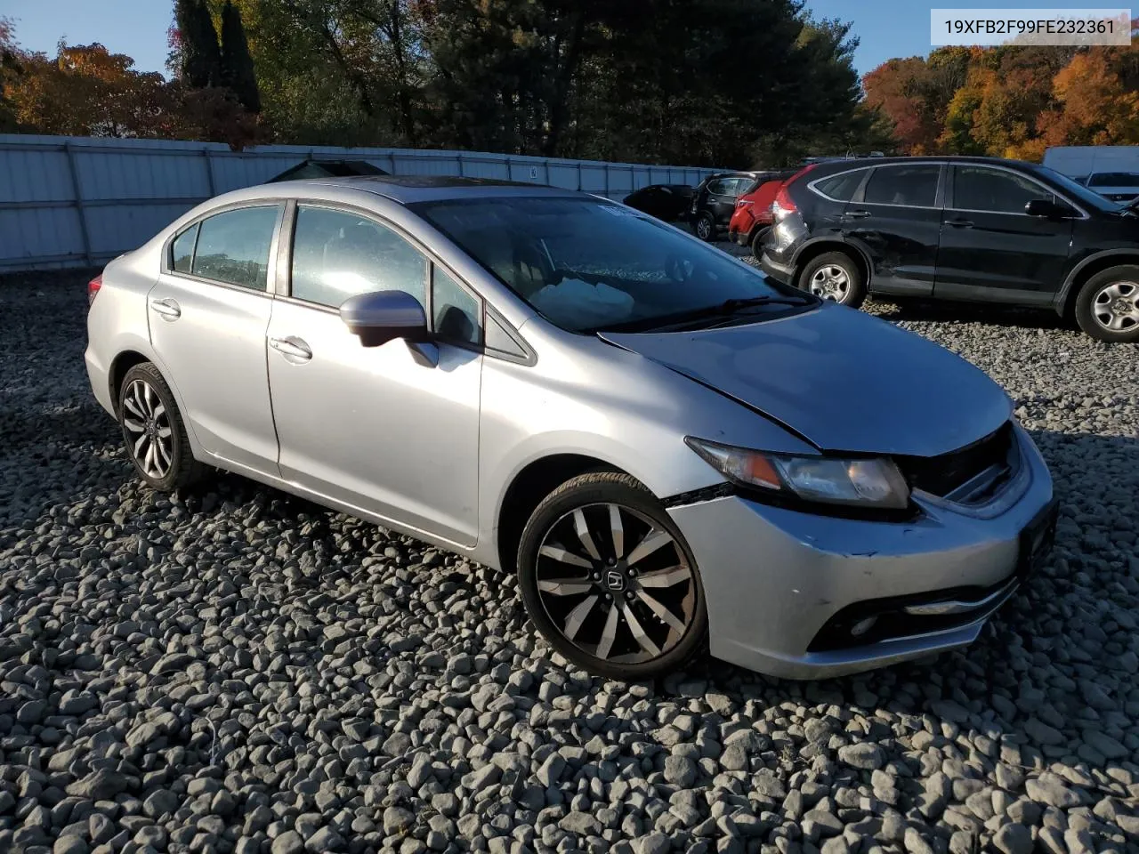 2015 Honda Civic Exl VIN: 19XFB2F99FE232361 Lot: 77547654